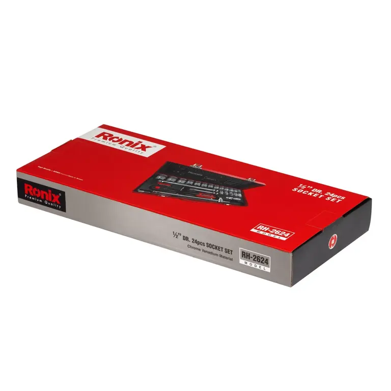 مجموعه بکس 24 عددی 1/2 اینچ مدل : RH-2624